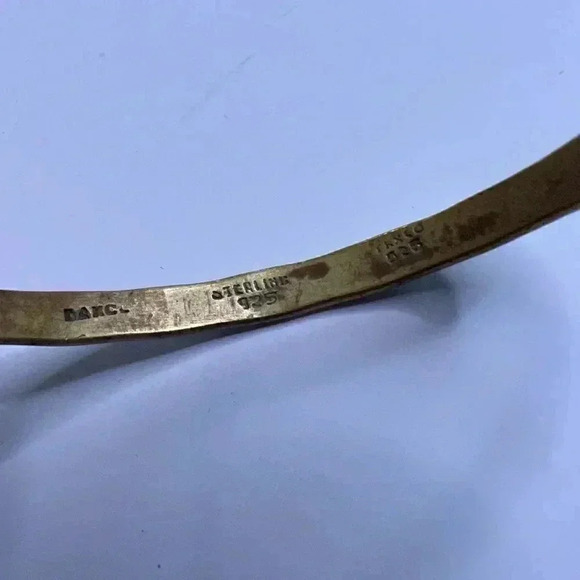 Sterling Silver Mexican  Taxco Bracelet Bangle - Picture 2 of 6